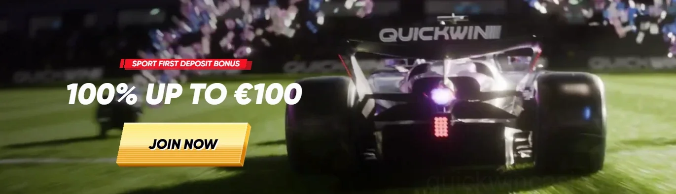 Quickwin Casino Uvítací bonus